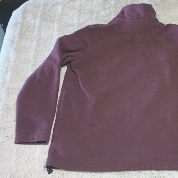 Natural Reflections Womens Fleece Purple Jacket Size XL Zip Up EUC - Picture 10 of 10